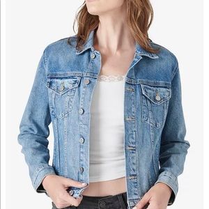 Lucky Brand Tomboy Trucker Denim Jacket
